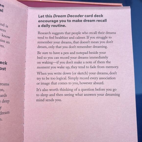 Dream Decoder 60 Cards to Unlock Your Unconscious New in Box - Picture 8 of 8